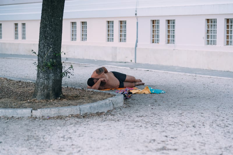 Early September in the bustling town of Zadar