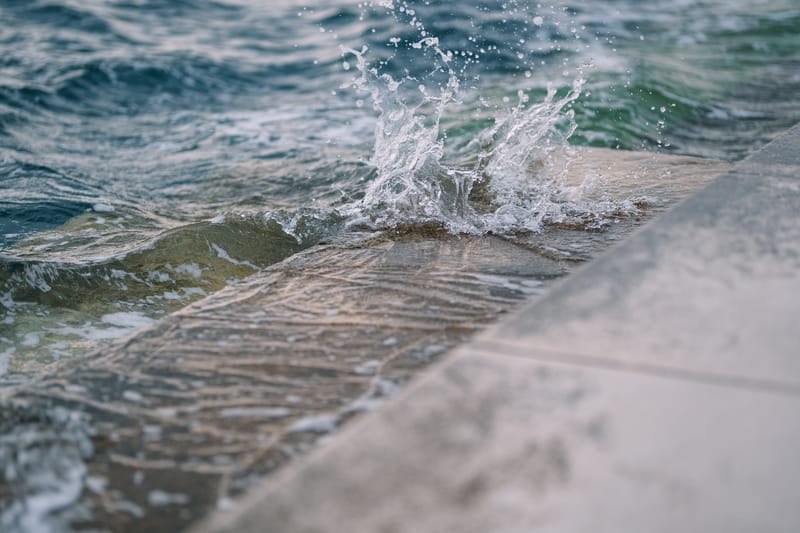 Early September in the bustling town of Zadar