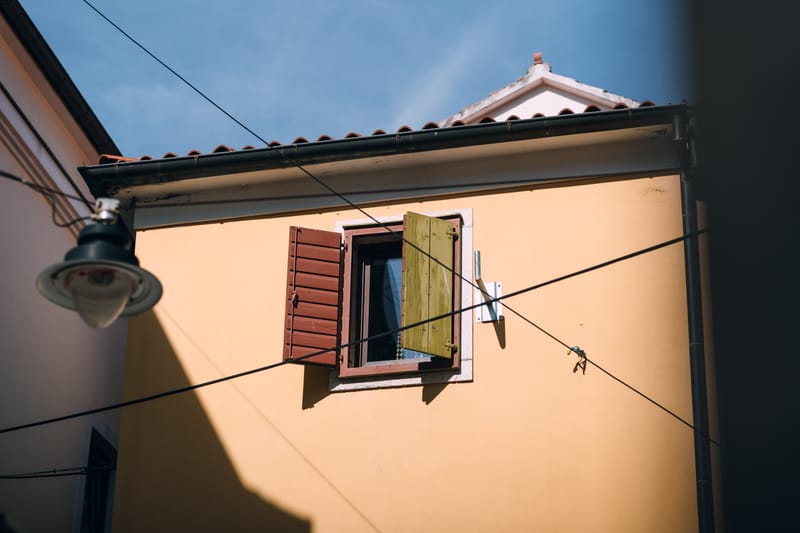 Early September in the bustling town of Zadar