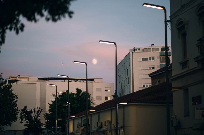 Early September in the bustling town of Zadar