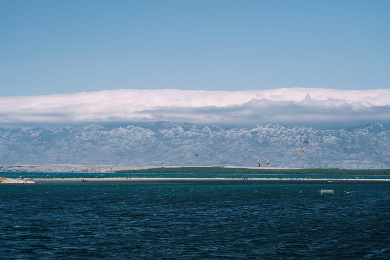 Early September in the bustling town of Zadar