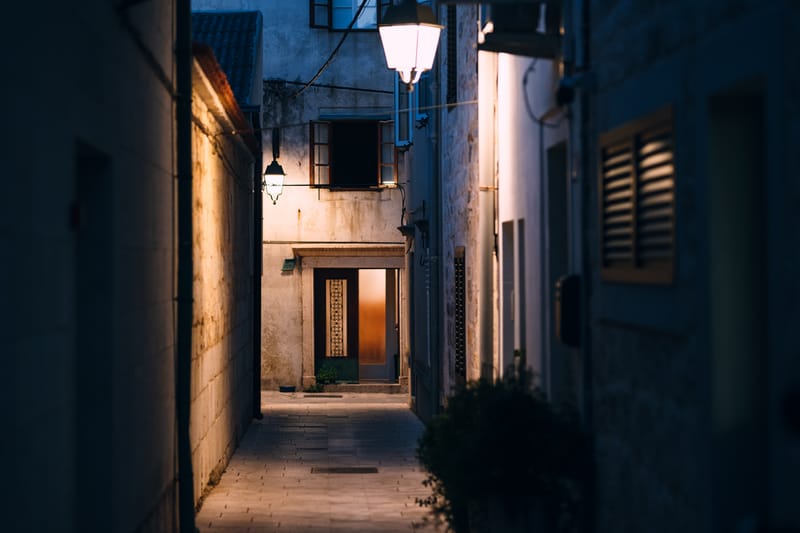 Early September in the bustling town of Zadar