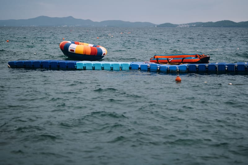 Early September in the bustling town of Zadar