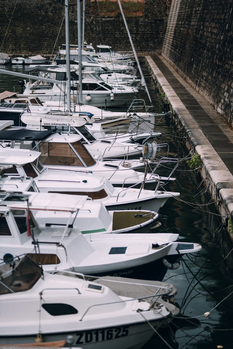 Early September in the bustling town of Zadar