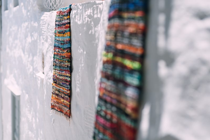 Walking through the medieval settlement of Ano Syros