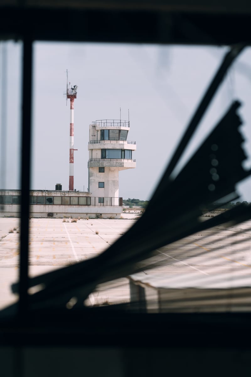 The old airport of Athens, now defunct and still waiting to meet its new fate