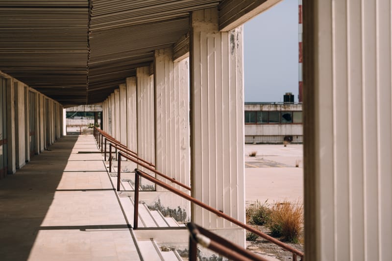 The old airport of Athens, now defunct and still waiting to meet its new fate
