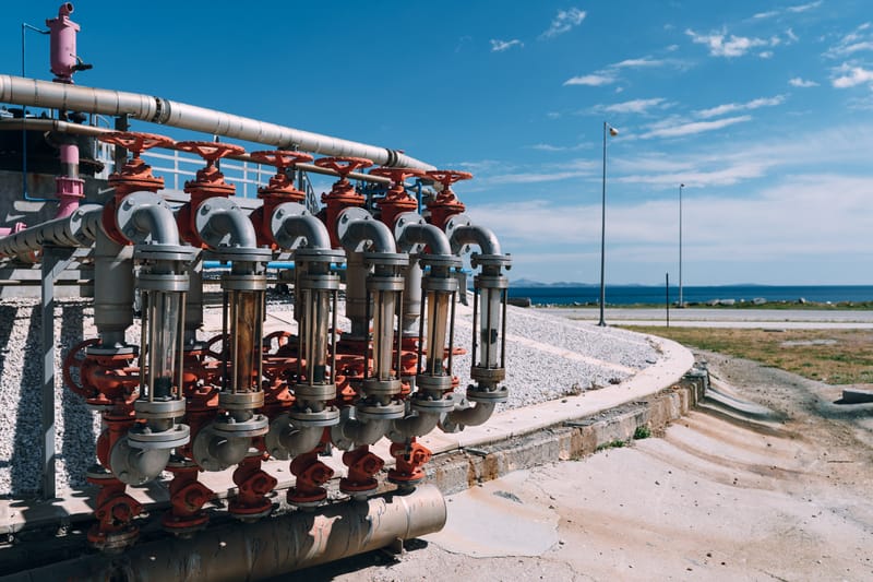 Psytalleia island just of the coast of Athens is home to a waste treatment installation.