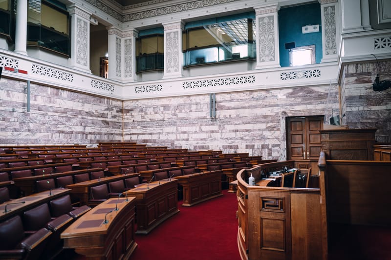 A walk through the vast parliametn building and its hidden chambers