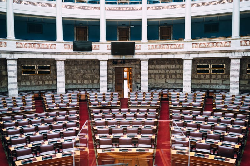 A walk through the vast parliametn building and its hidden chambers