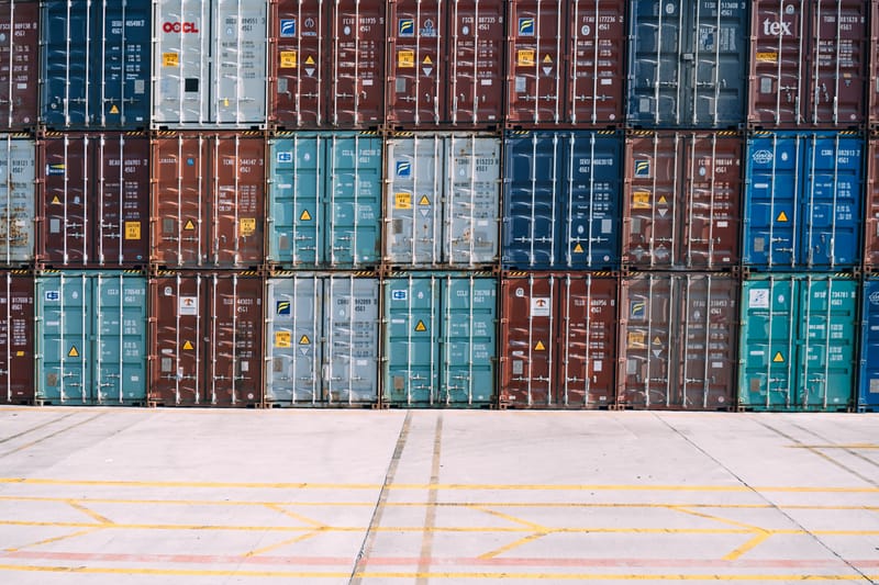 A train ride from Thriassion train center to the Perama container port