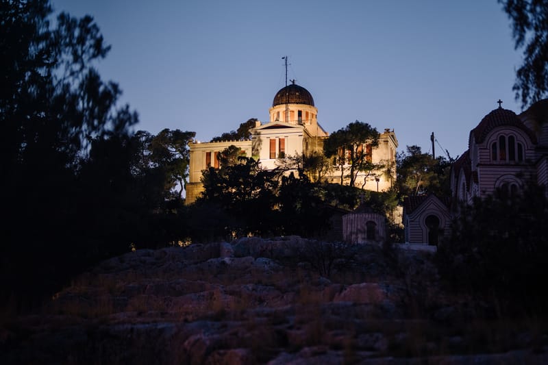 Where Athenians tracked time and stars