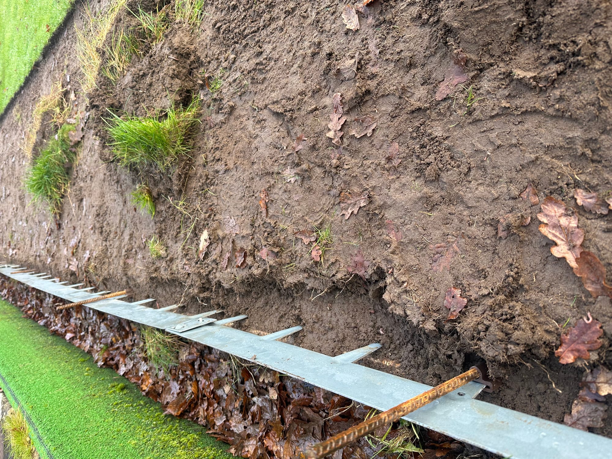 Bowls Green Edge Reinforcement, Installation & Levelling (Surrey)