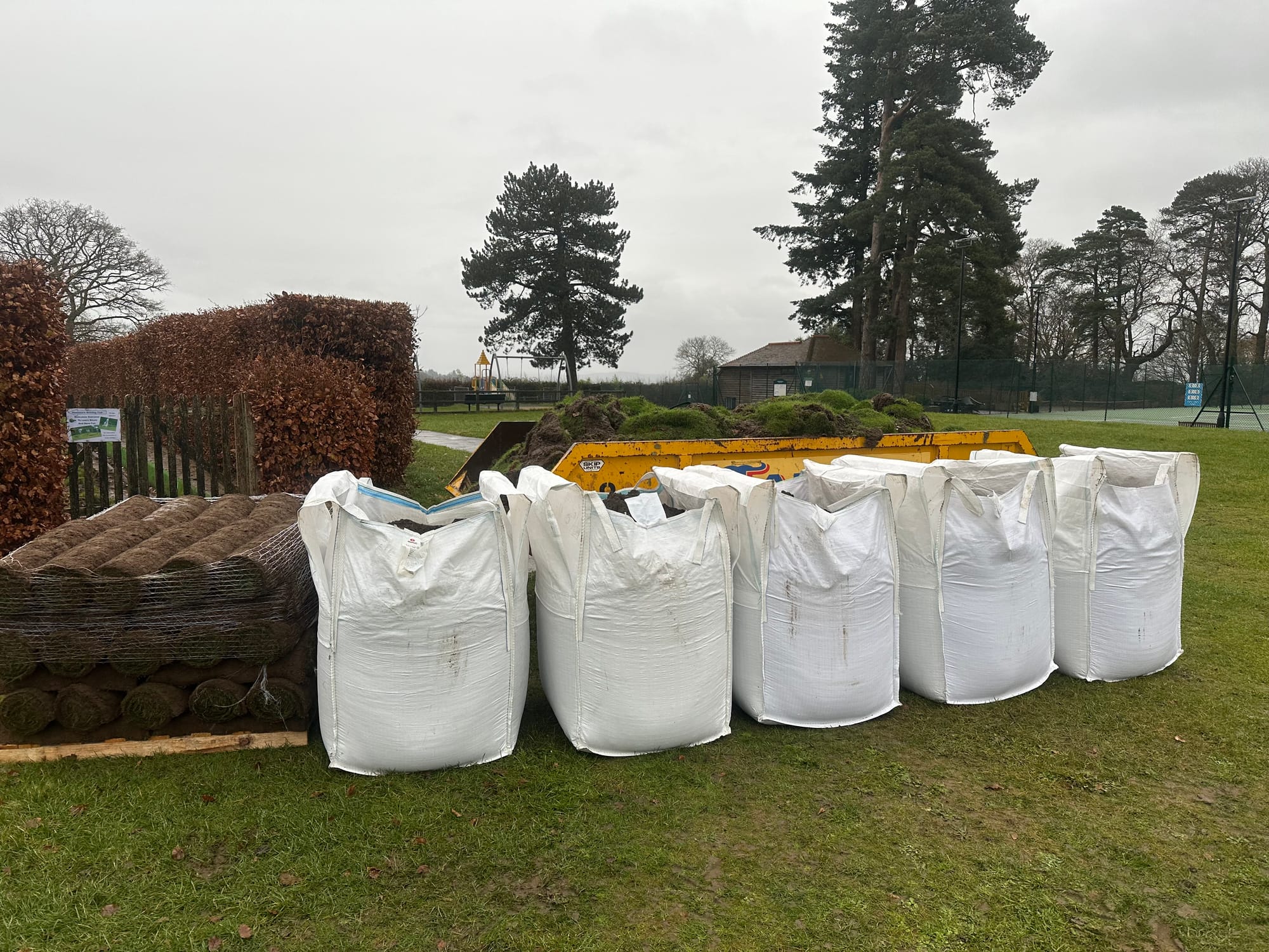 Bowls Green Edge Reinforcement, Installation & Levelling (Surrey)