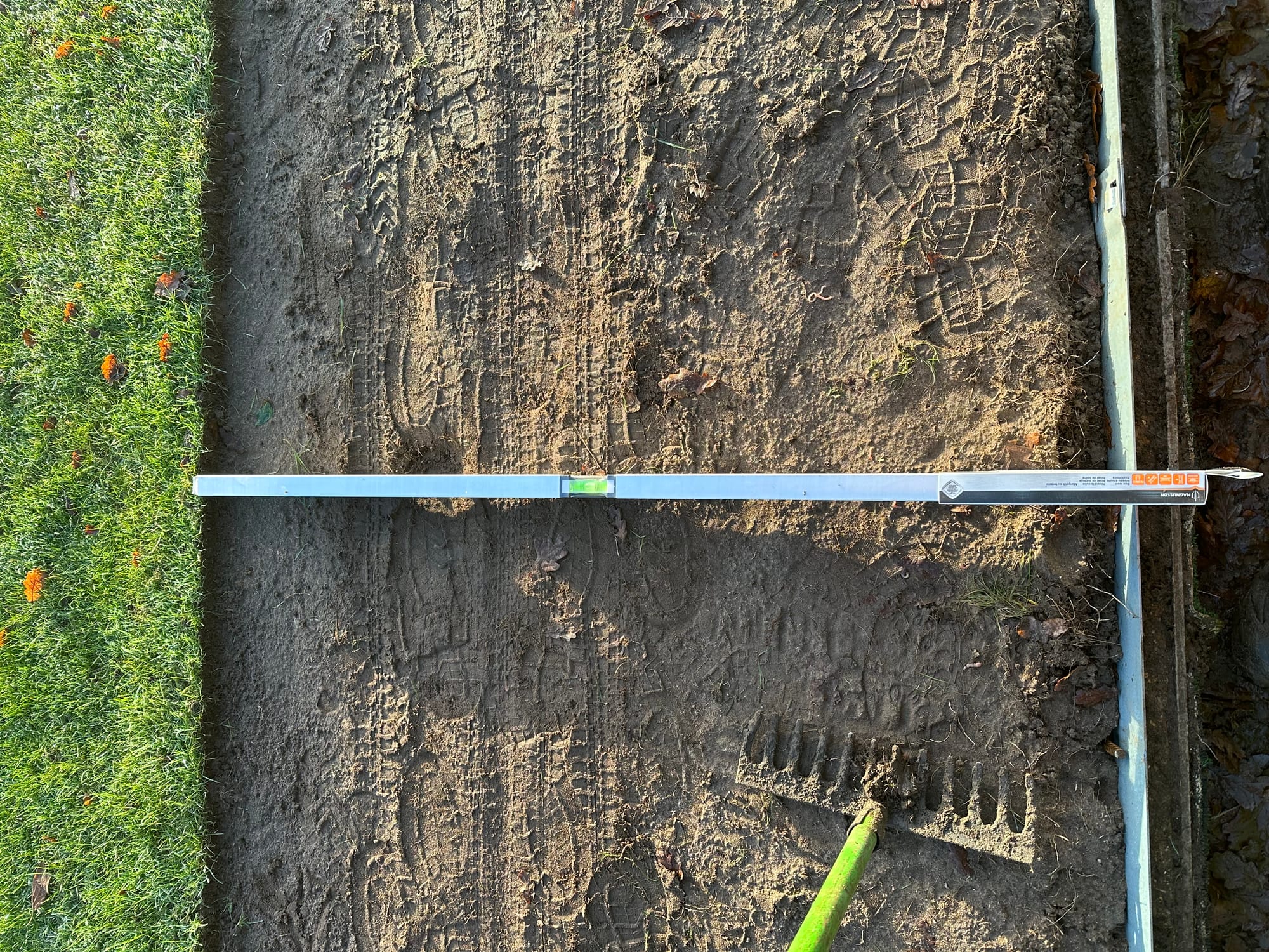 Bowls Green Edge Reinforcement, Installation & Levelling (Surrey)