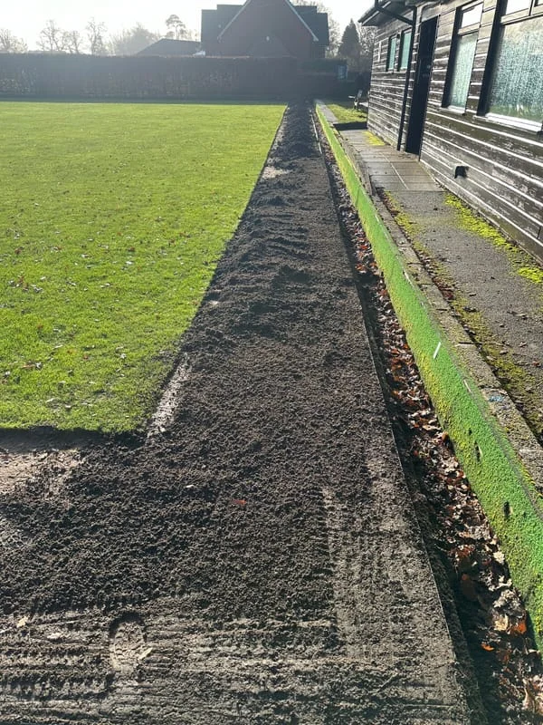 Bowls Green Edge Reinforcement, Installation & Levelling (Surrey)