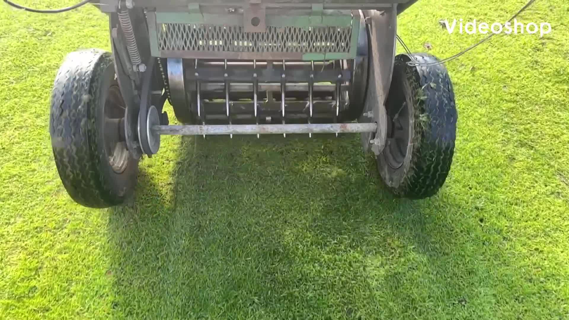 Bowls Green Solid Tine Aeration