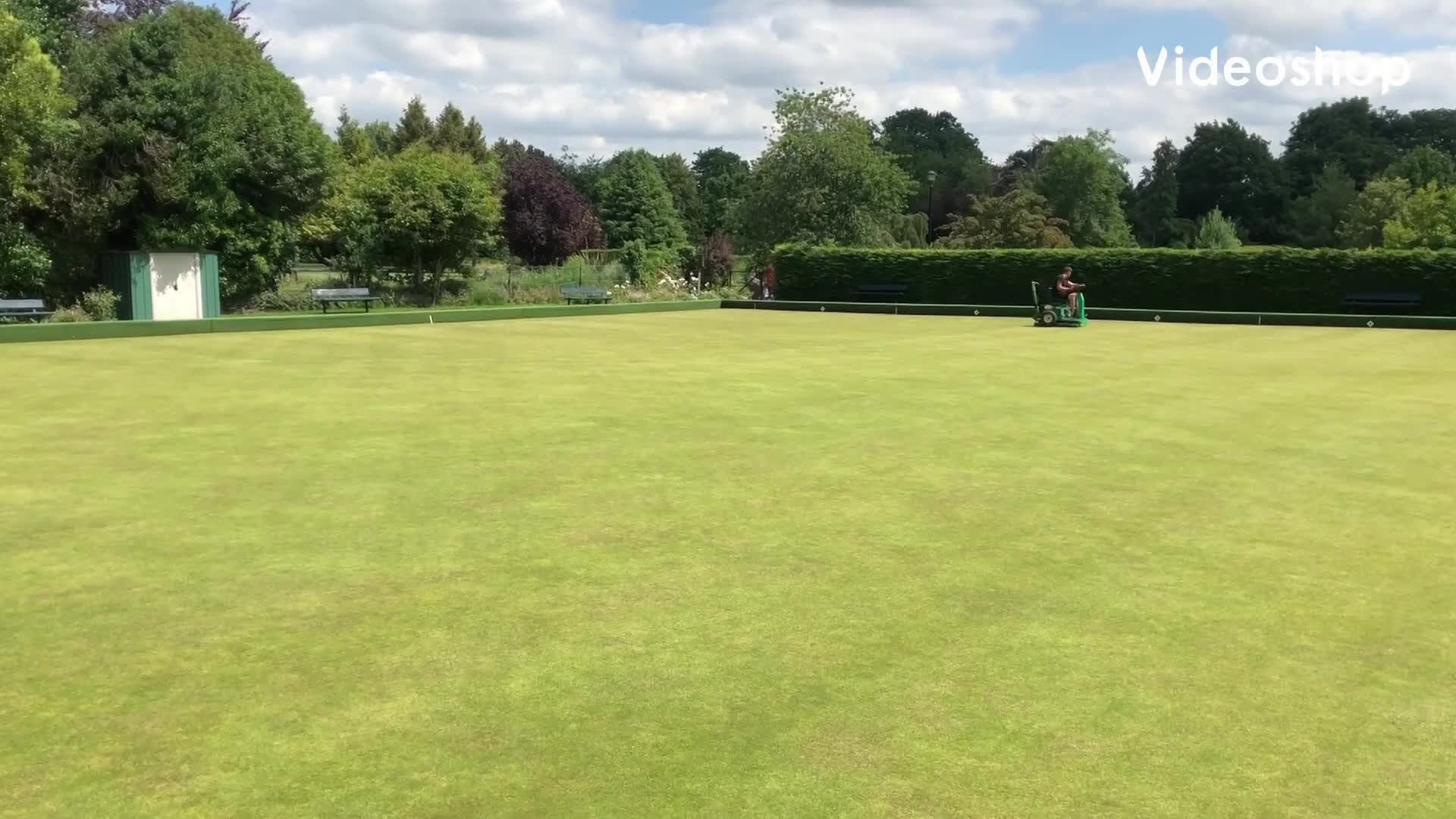 Bowls Green Turf Ironing