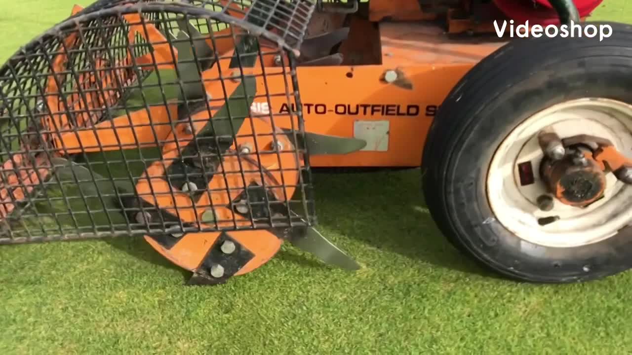 Up Close Slit Tine Aeration - Surrey