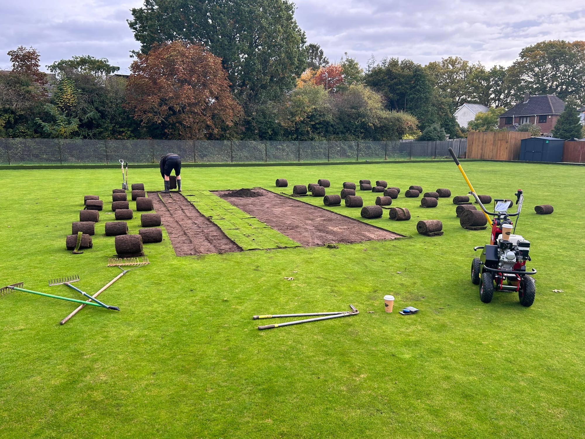 Repair to Bowls Green Hollow Area - Surrey