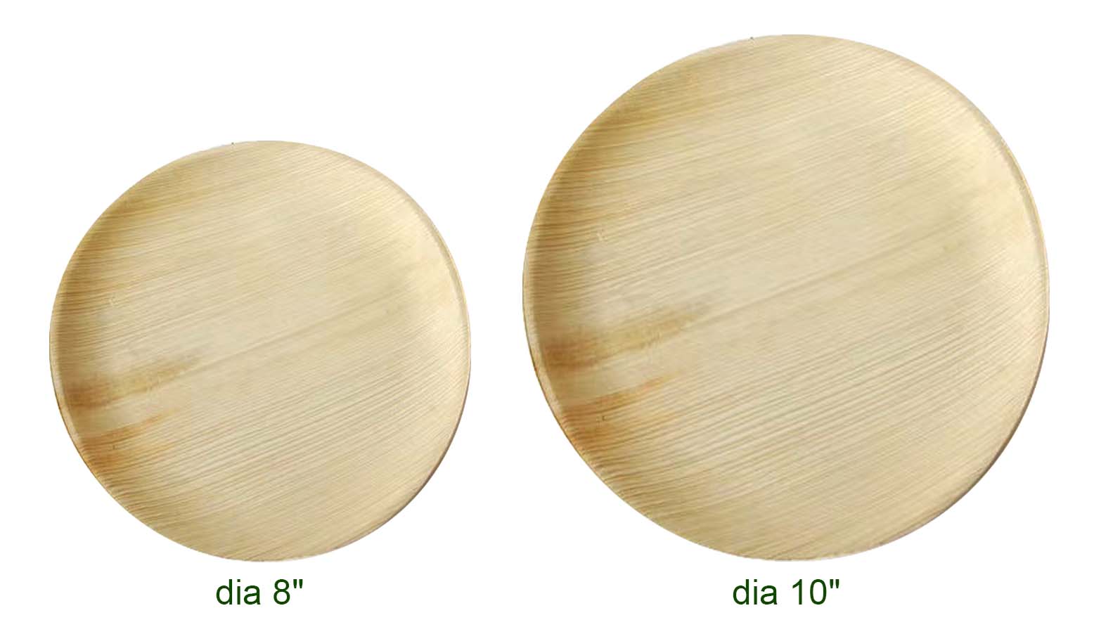 Round Palm Leaf