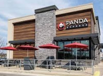 Panda Express - coffee cup lids