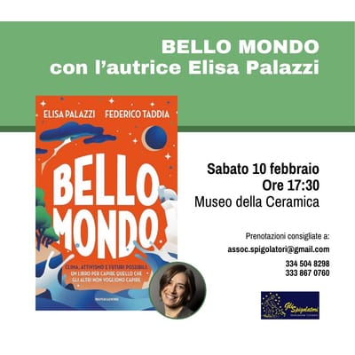 Elisa Palazzi inaugura "Gli Spigolatori Science"