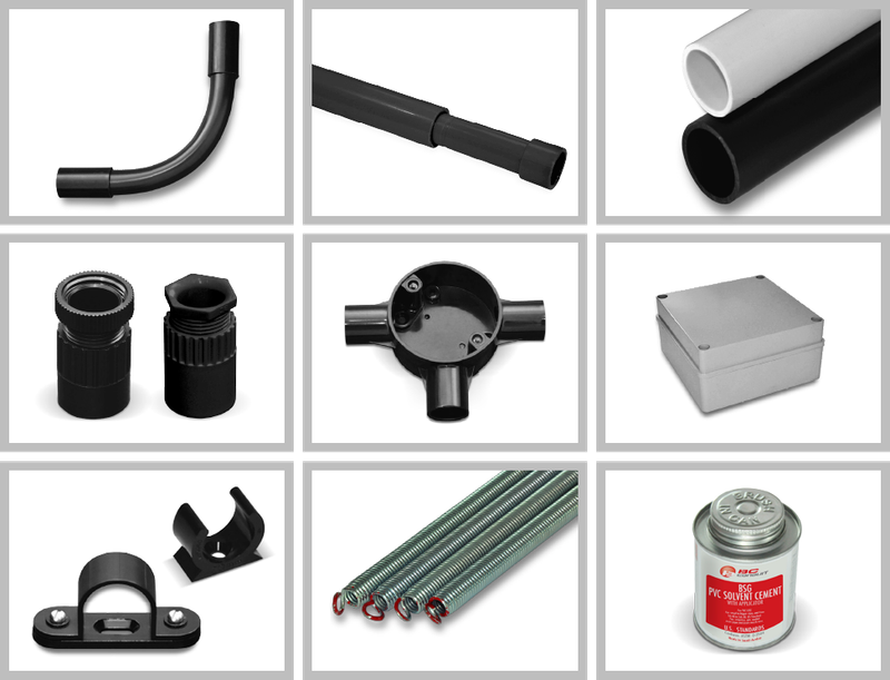 المواسير مواسير بلاستك الأسود والرمادية