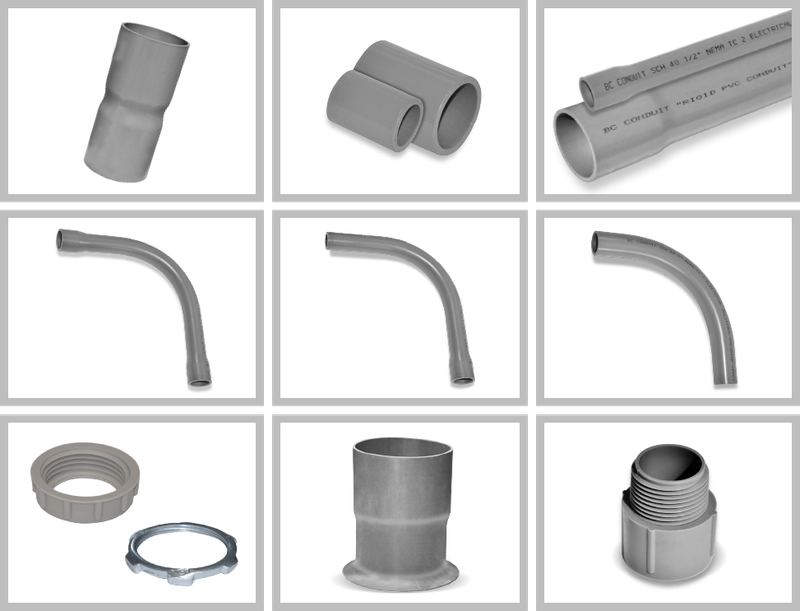 المواسير مواسير بلاستك الأسود والرمادية