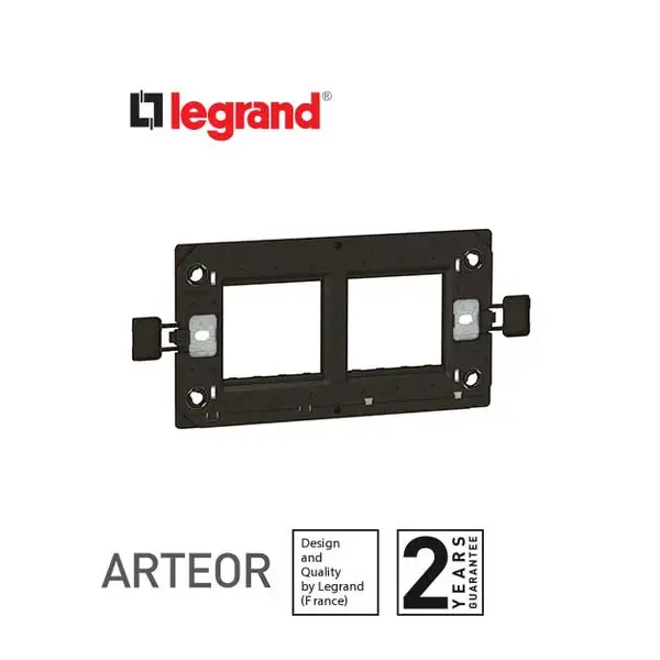 LEGRAND 576000 Support Frame Arteor 2-Gang 2 x 2 Modules