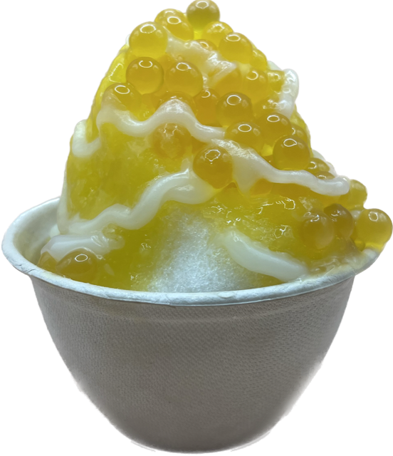 Mango and Cream Kakigori