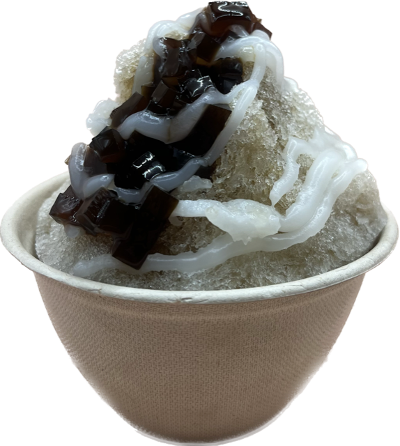 Coffee and Coconut Creme Kakigori