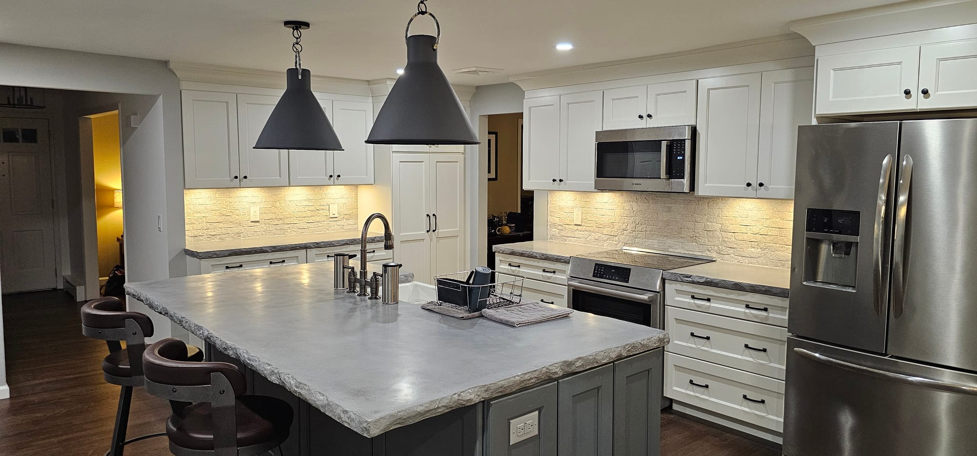 Traditional Or Transitional Kitchen Remodel in Wilton, CT by Adeo Painters & Home Improvements LLC — Project 1 project photo