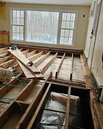 Another Kitchen being Remodeled, Wilton CT.