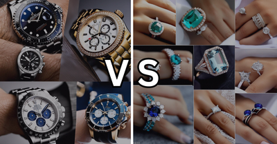 A Timeless Debate: Watches vs Rings. Exploring Style, Symbolism, and Functionality
