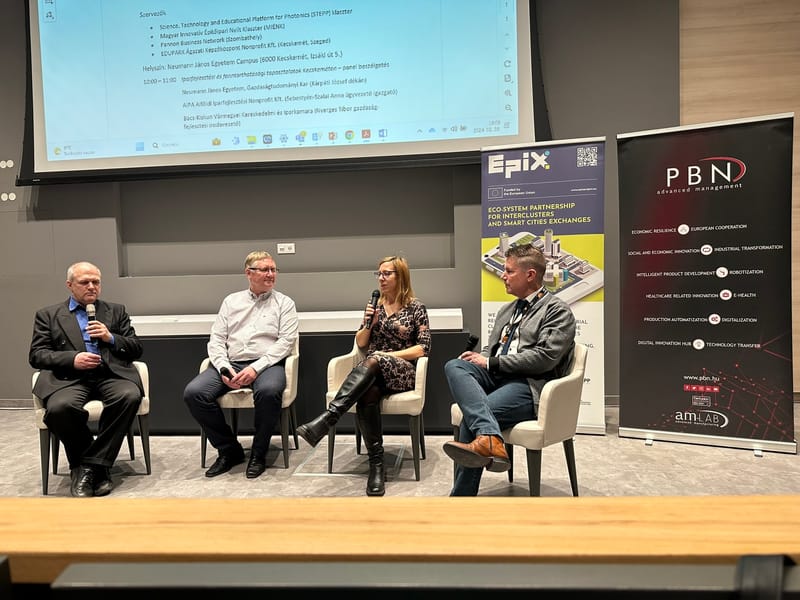 Smart City Factory - Intelligens és fenntartható iparfejlesztés (Kecskemét)