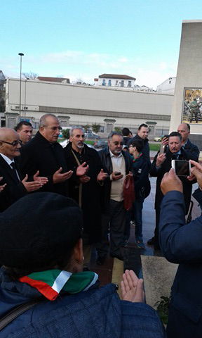 مراسيم الاحتفال بالذكرى الواحد والستون لاحداث اضراب الثمانية ايام والذي يصادف اليوم الوطني للتاجر