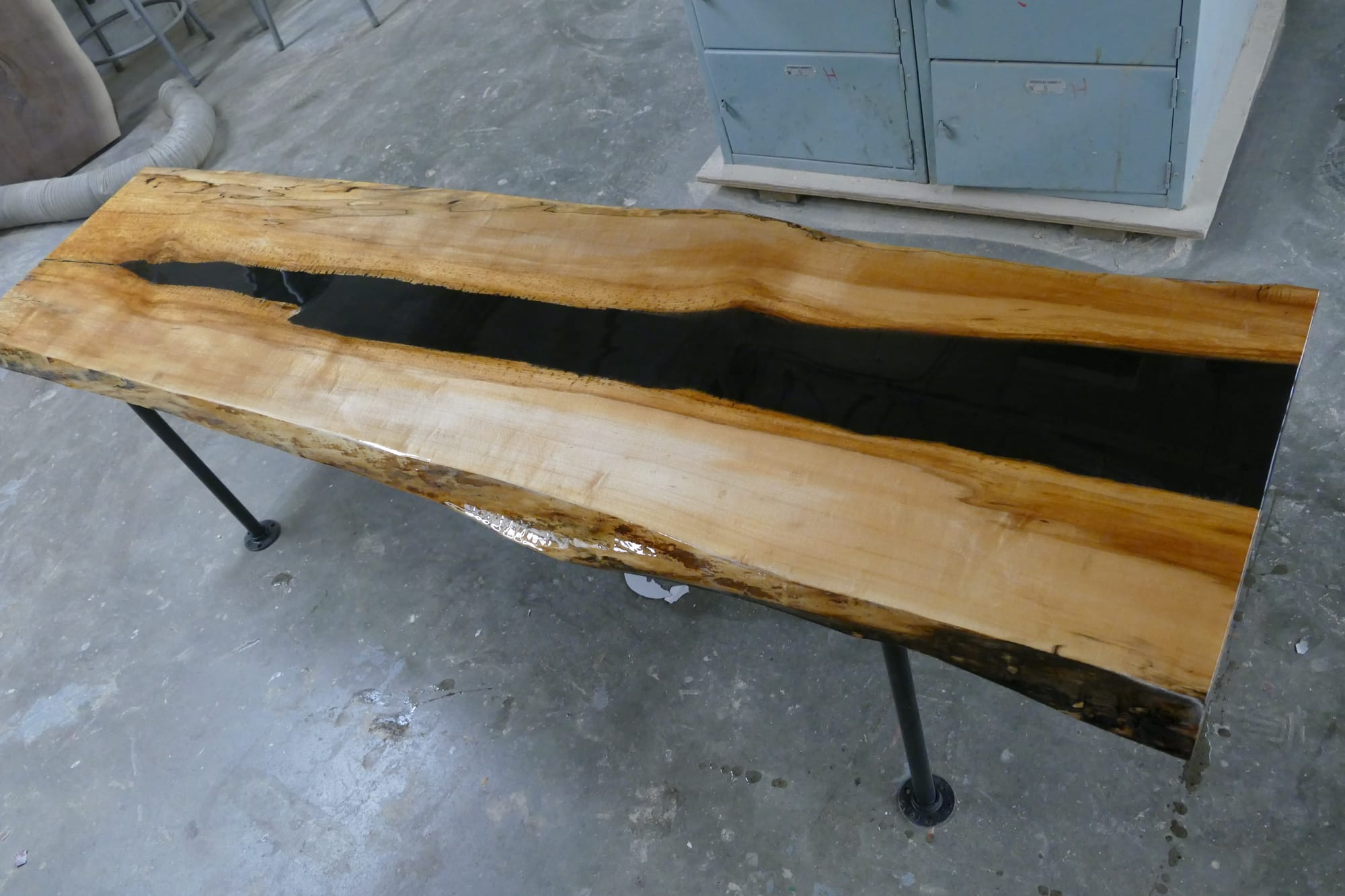 Live Edge Maple Coffee Table