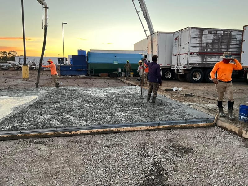 Concrete Pours