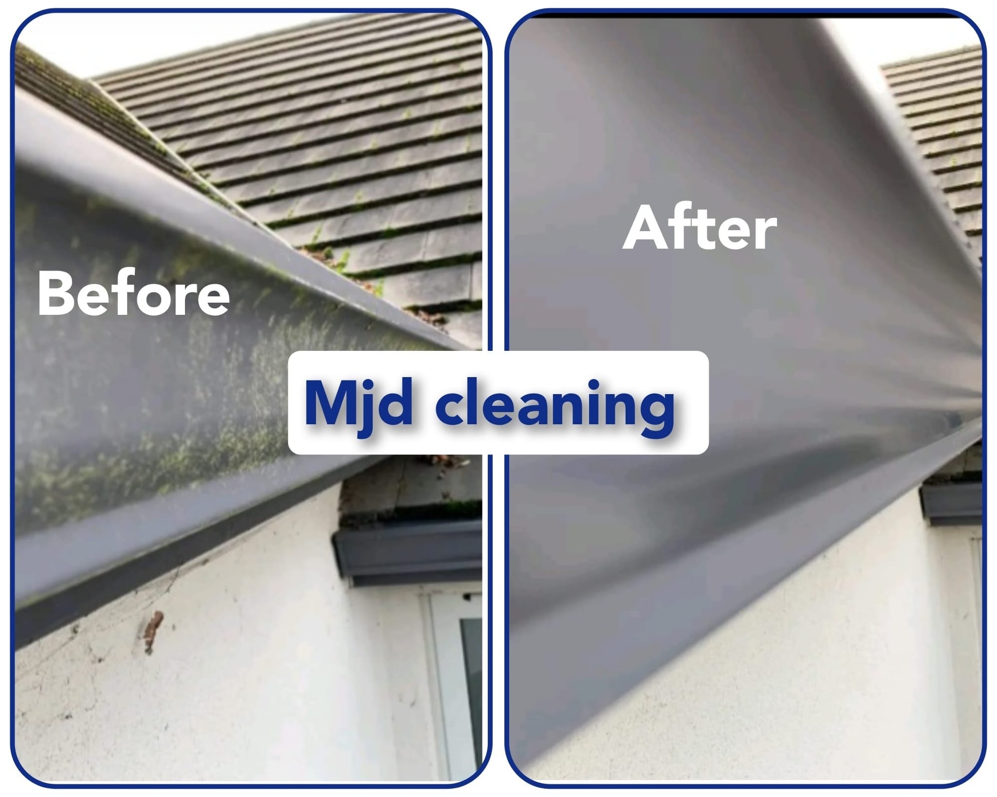 Fascia pvc cleaning