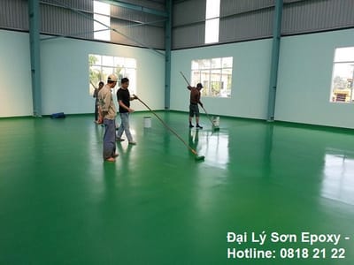 Cẩm nang thi công sơn nền epoxy nhà xưởng đáng tin cậy