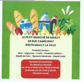 Epicerie - Le Petit Marché de Mailly