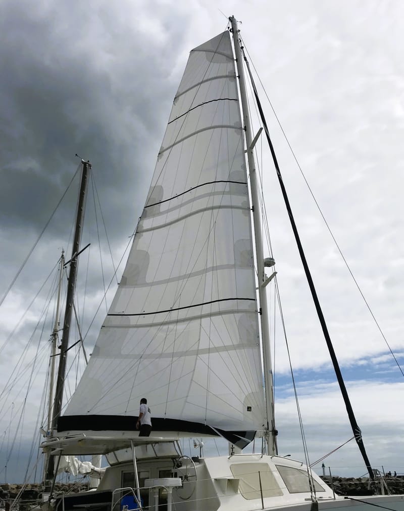 GRAND VOILE / COUPE TRIRADIALE