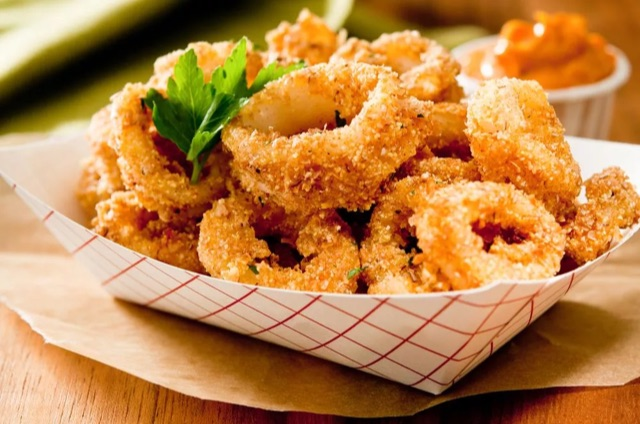 Calamars frits x8