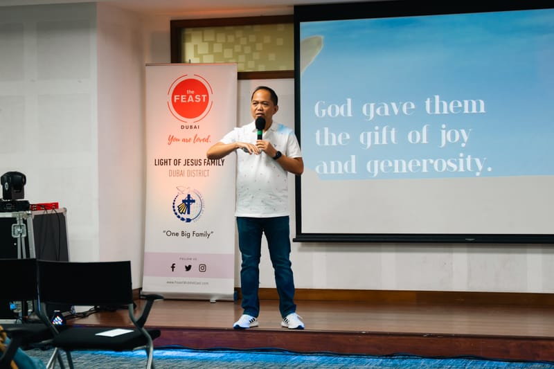 Session coverage for feast dubai.