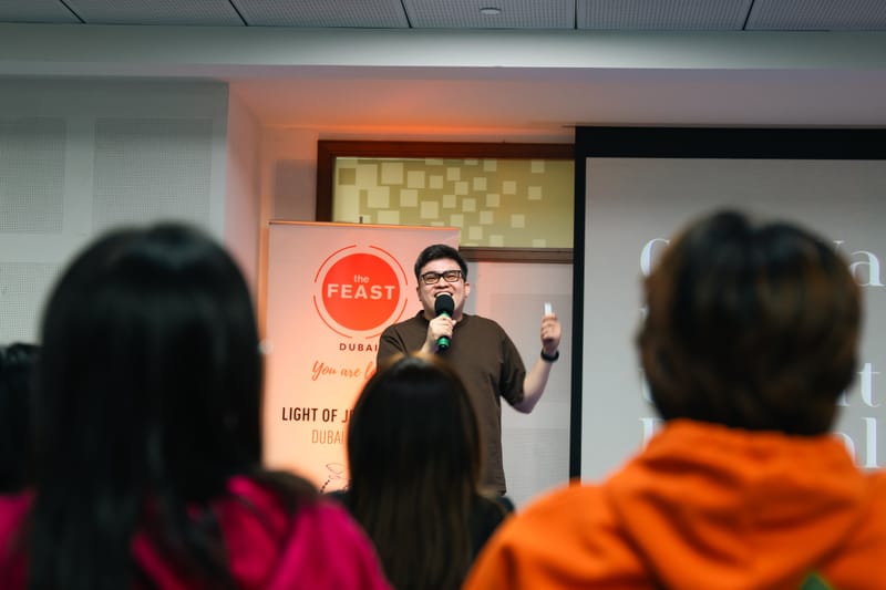 Session coverage for feast dubai.