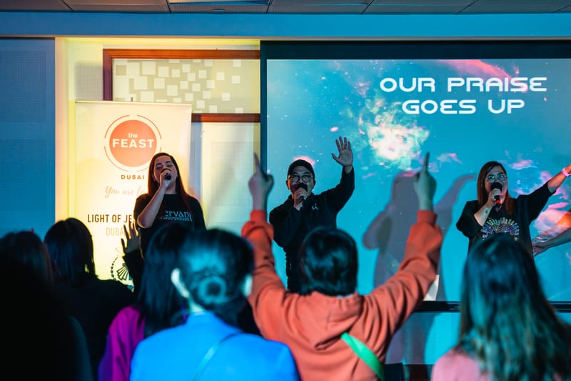 Session coverage for feast dubai.