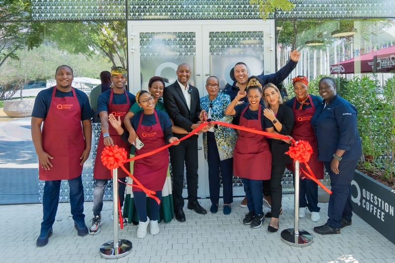 Photo coverage for Question Coffee launch at Expo City Dubai.