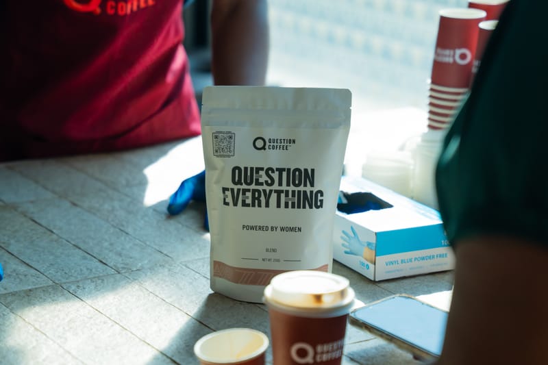 Photo coverage for Question Coffee launch at Expo City Dubai.