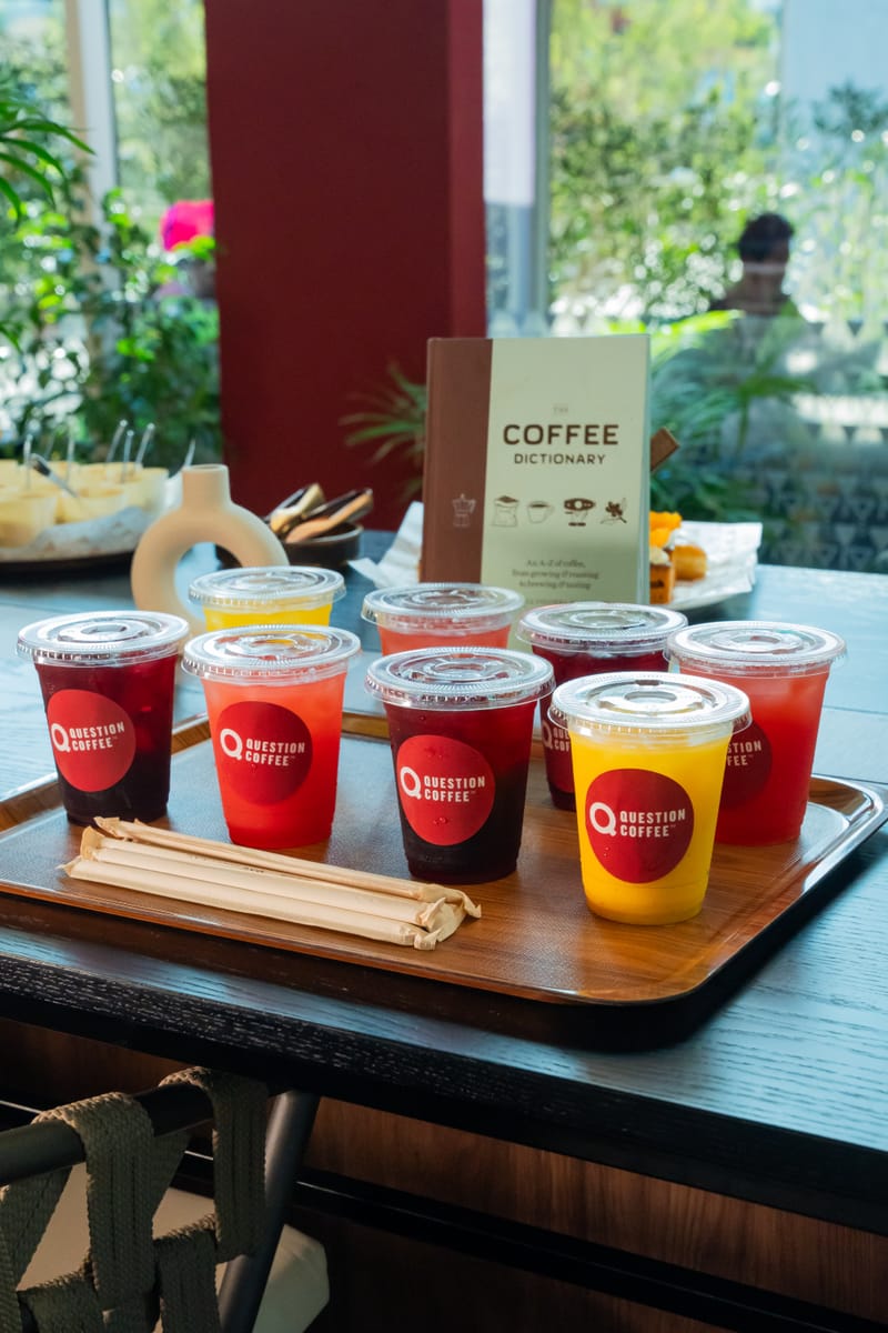 Photo coverage for Question Coffee launch at Expo City Dubai.